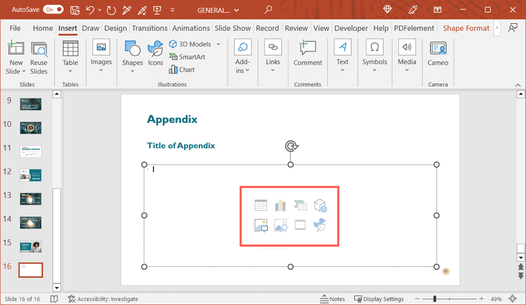 How to Create an Appendix in PowerPoint image 7