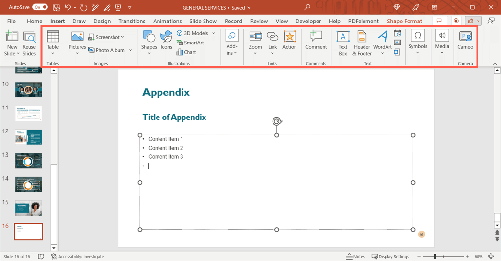 How to Create an Appendix in PowerPoint image 8