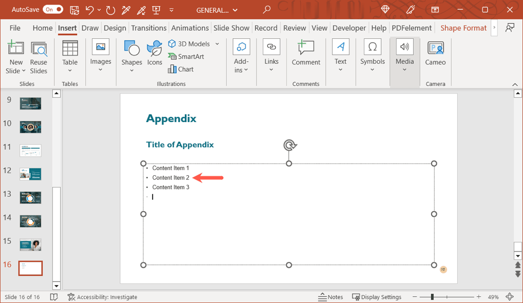 How to Create an Appendix in PowerPoint image 9