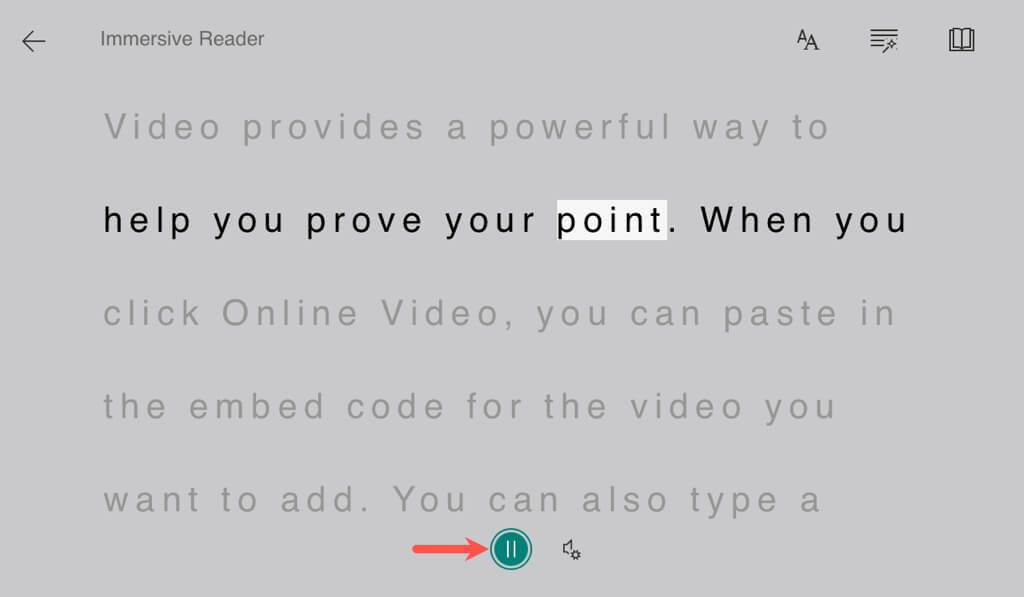 Use Read Aloud in Word on the Web image 3