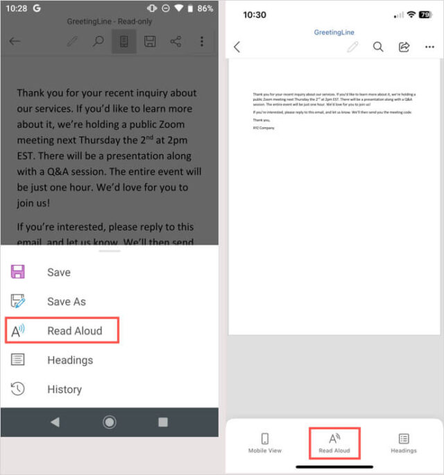 How To Get Microsoft Word To Read Your Document Aloud Guide 2023
