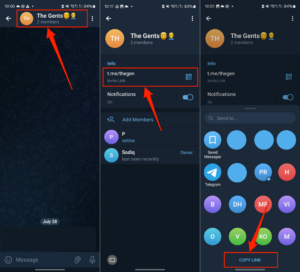 How to Share Telegram Group Link