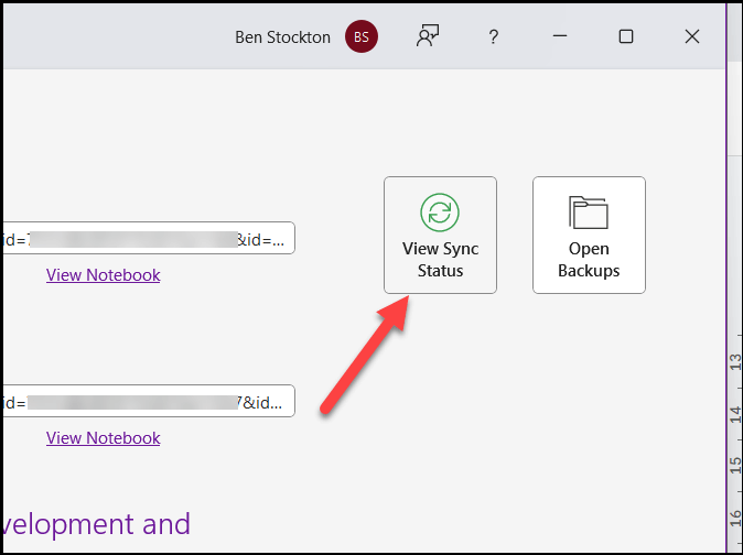 How to Check Your Notebook Synchronization Status in Microsoft OneNote image