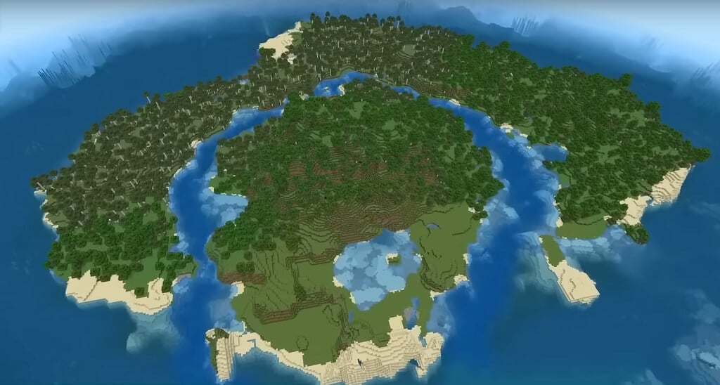 ott-10-best-minecraft-seeds-in-2023-8-compressed - Online Tech Tips The Best Island Seed image