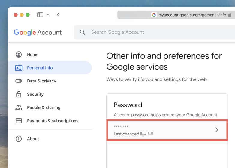 How to Change or Reset Your Google Account Password - 20