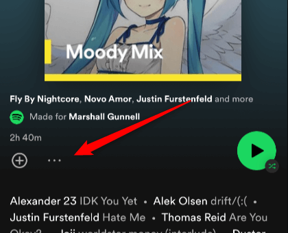 Copy a Spotify Playlist (iOS and Android) image