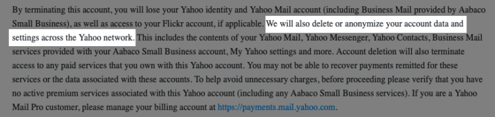How to Delete Your Yahoo Account