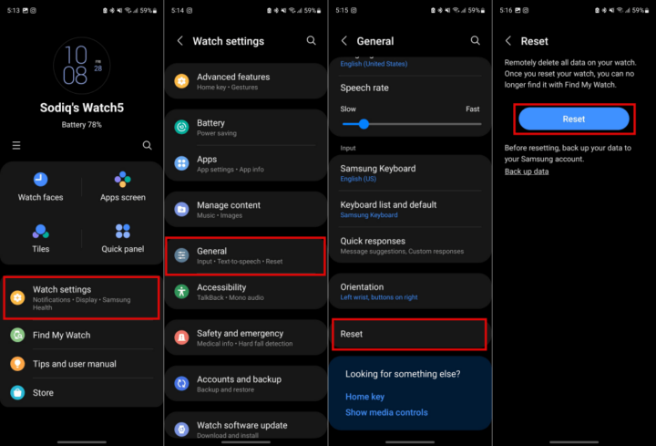 Comment Réinitialiser En Usine Votre Montre Samsung Galaxy - Tech