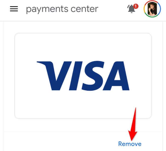Remove and Re-Add Your Form of Payment image 2