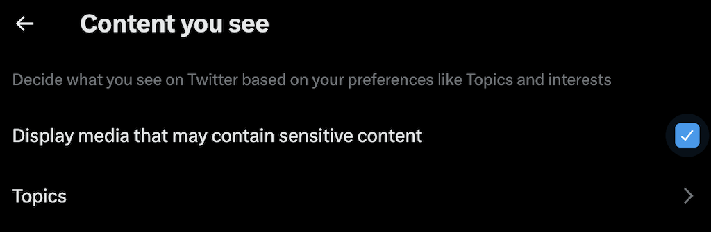 How to See Sensitive Content on Twitter image 4