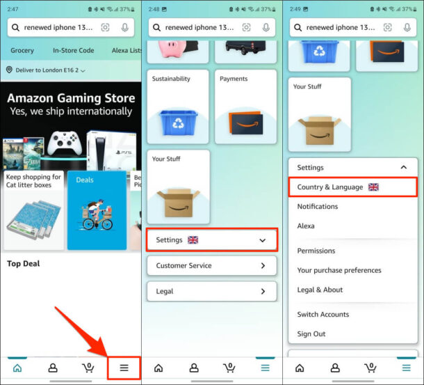 How to Change Language on Amazon
