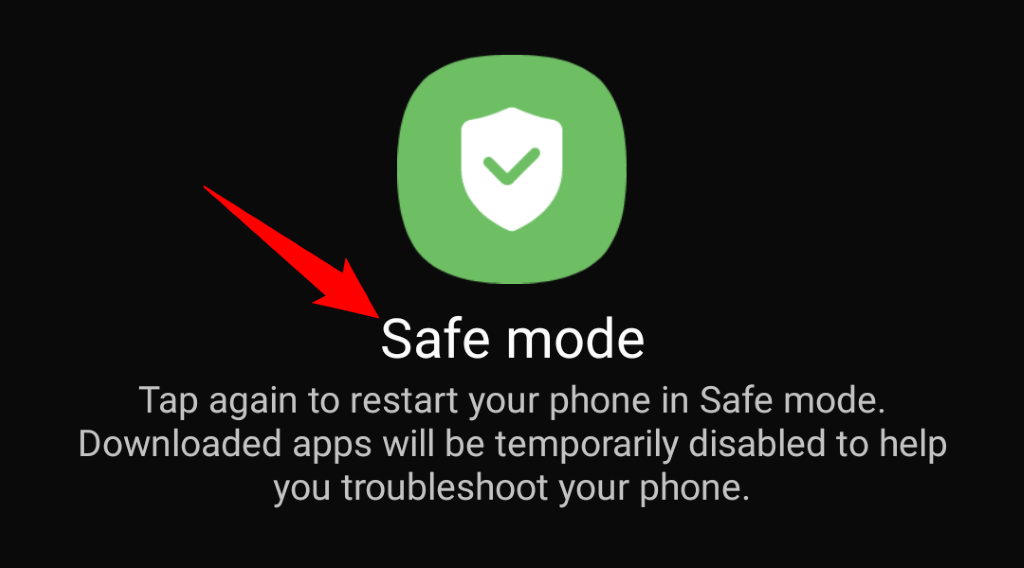 Reboot Your Android Phone in Safe Mode image