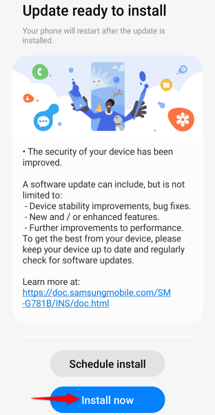 Update Your Android Version image
