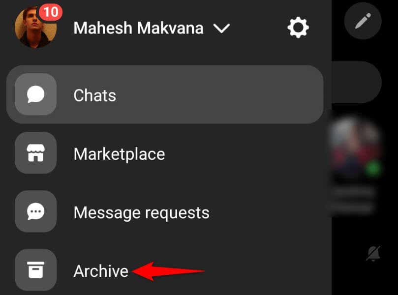 Mark Archived Messages as Read in Messenger image
