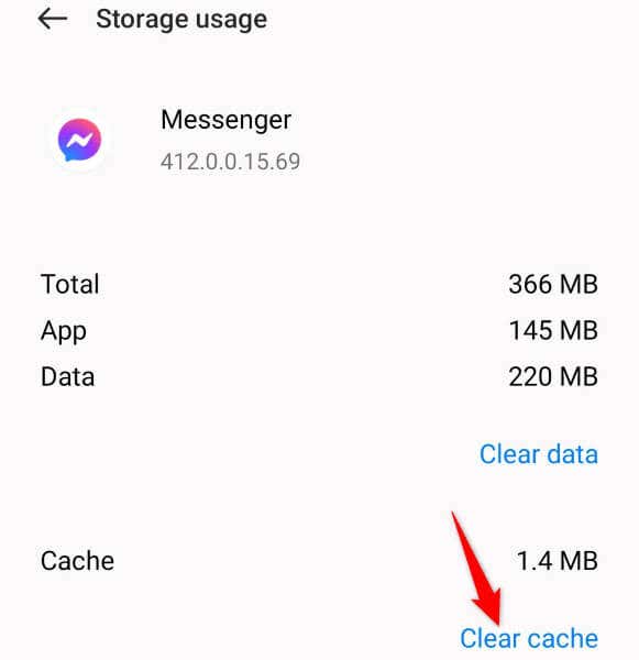 Clear Messenger’s App Cache on Your Phone image