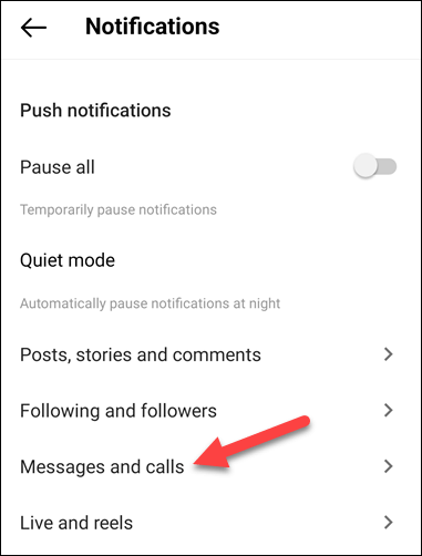 How to Disable Instagram Message Notifications image 4