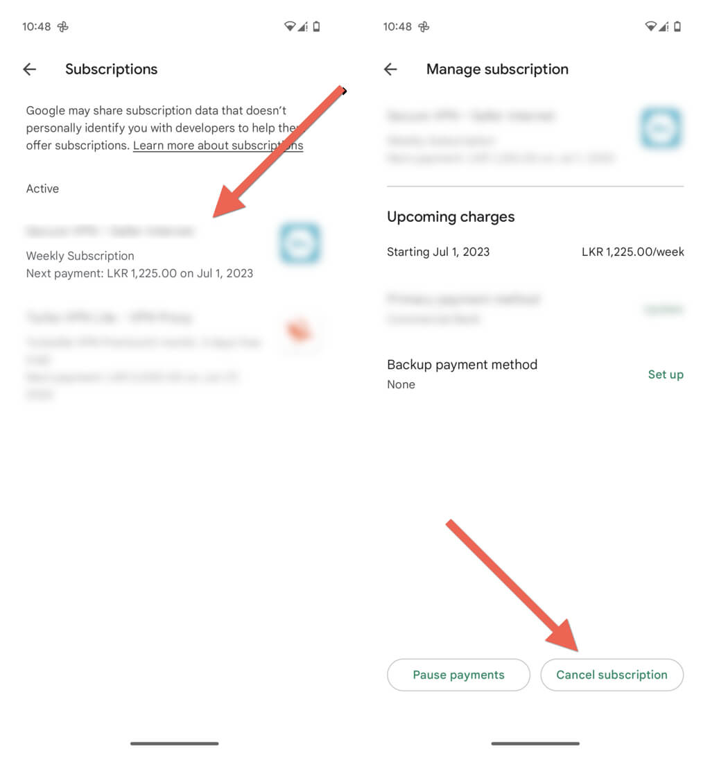 How can I cancel my subscription when it says I have multiple subscriptions? : r/googleplay