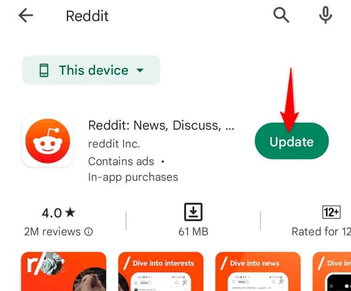 Reddit App Not Working? 9 Ways to Fix the App image 9