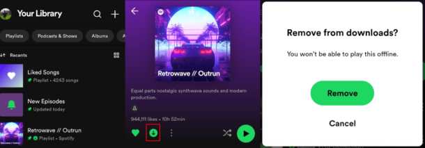 How to Delete or Remove Downloads From Spotify