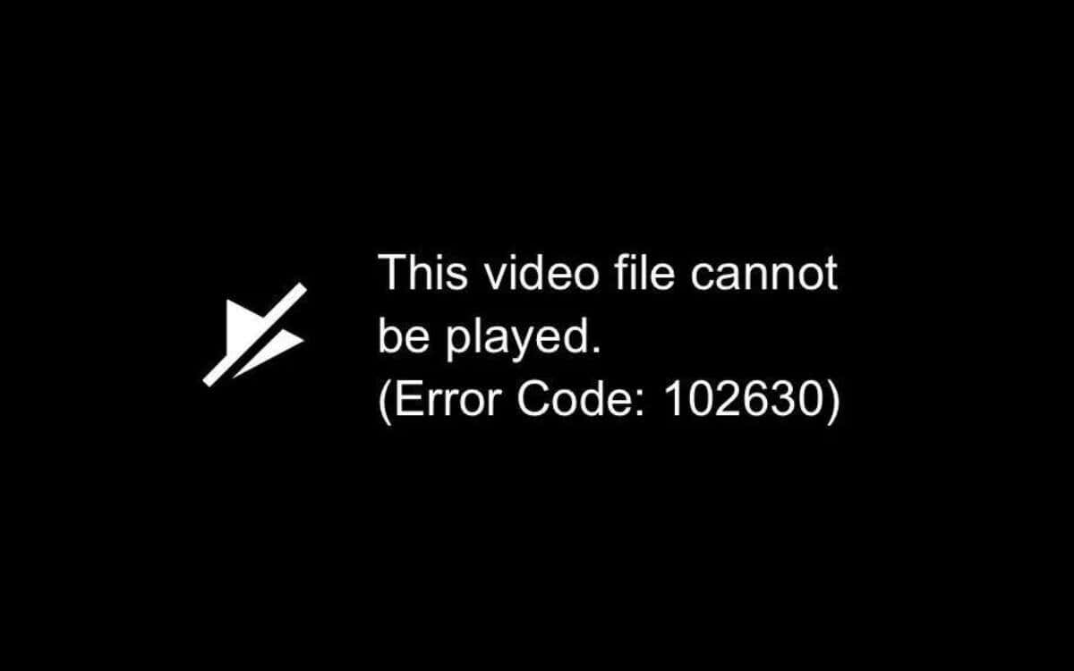 How to Fix “This Video File Cannot Be Played (Error Code: 102630)” image