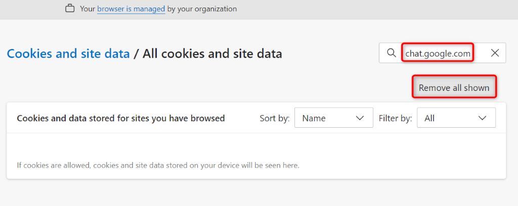 Clear Google Chat’s Cookies and Site Data in Your Web Browser image 3