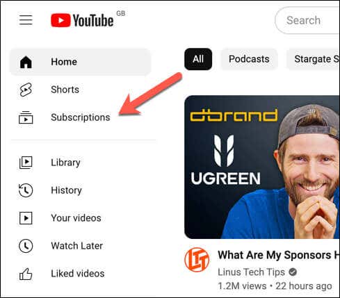 How to Unsubscribe from a YouTube Channel on a Web Browser image