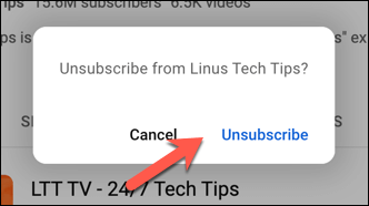 How to Unsubscribe from a YouTube Channel on a Web Browser image 5