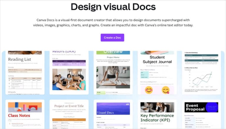 How to Use Canva Docs to Create Documents Online