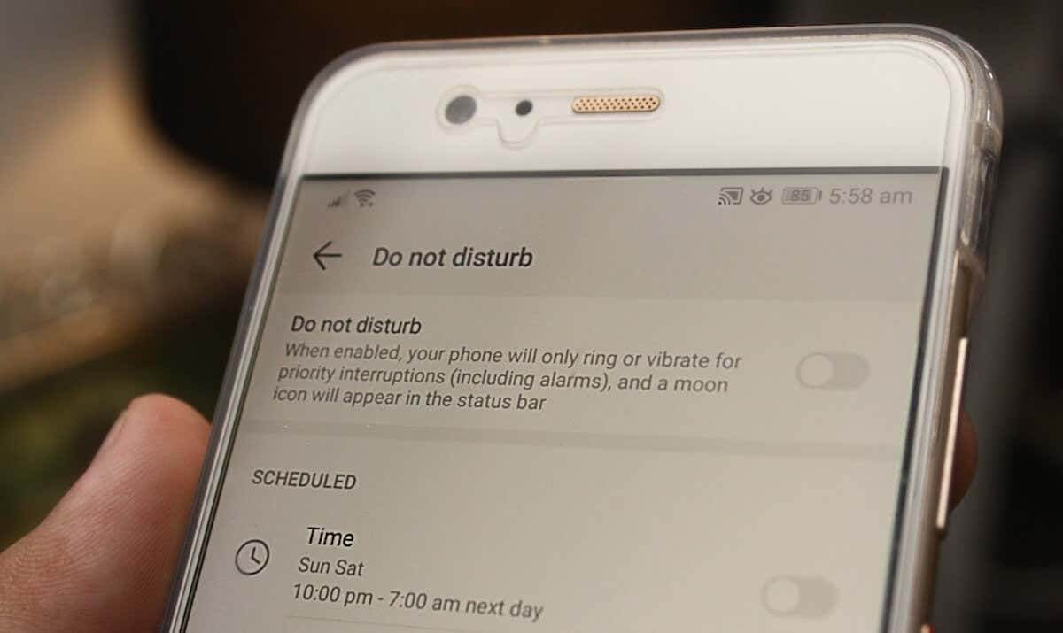 How to Turn Off Do Not Disturb on Android