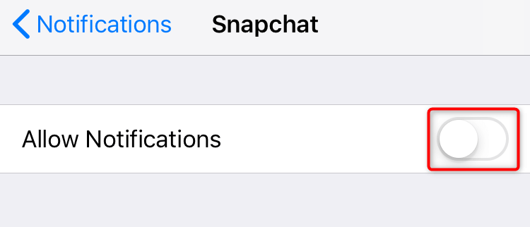 Enable Snapchat’s Notifications in Your iPhone or Android Settings image 2