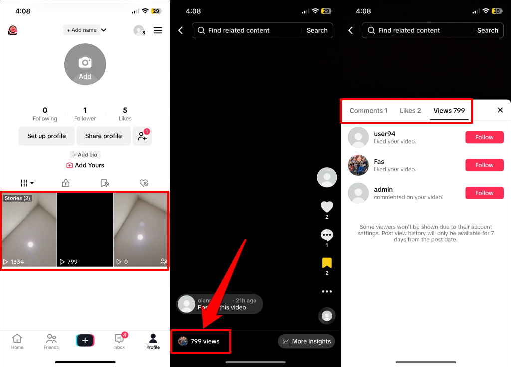 How to See Who Viewed Your TikTok Profile and Videos image 7
