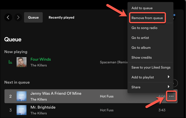 How to Clear Your Spotify Queue image 3