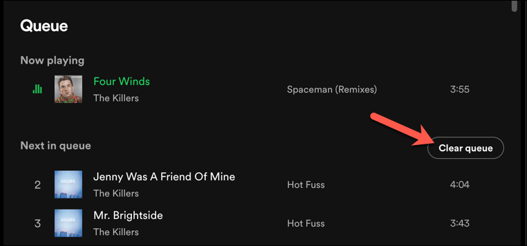 How to Clear Your Spotify Queue image 4