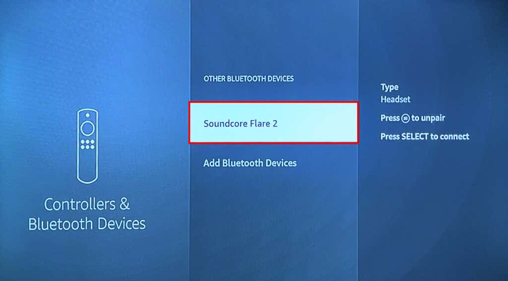 How to Connect Bluetooth Devices to Your Fire TV image 7