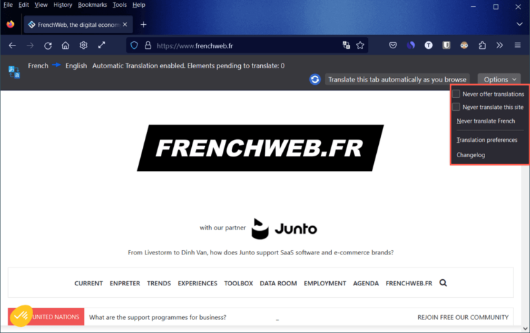 How to Translate a Web Page in Most Any Browser