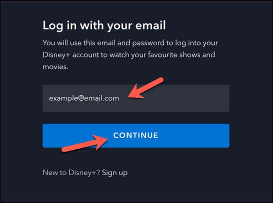 Check Your Details are Correct on the Disney Plus Website image 2