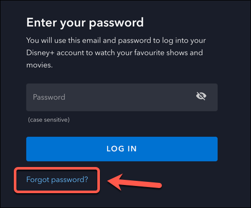 Reset Your Disney Plus Password image 3