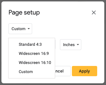 How to Make Google Slides Orientation (to Vertical and Back) image 5