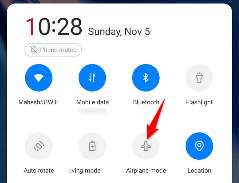 Enable and Disable Your Phone’s Airplane Mode image