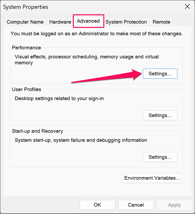 adjust-visual-effects-settings-windows-11 - Online Tech Tips Steps to adjust visual effects performance in Windows 11