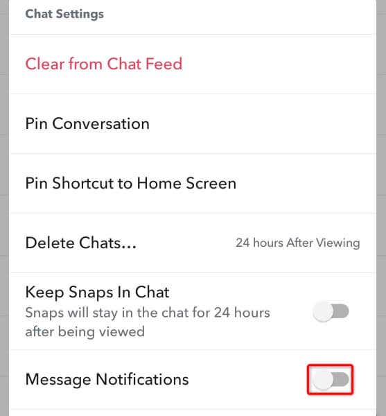 How to Disable Message Alerts for a Specific Person on Snapchat image