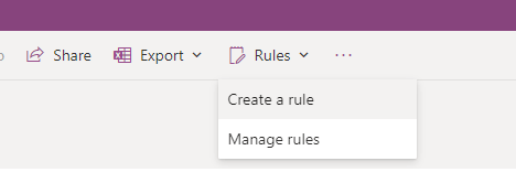 Automate Tasks by Creating Rules image
