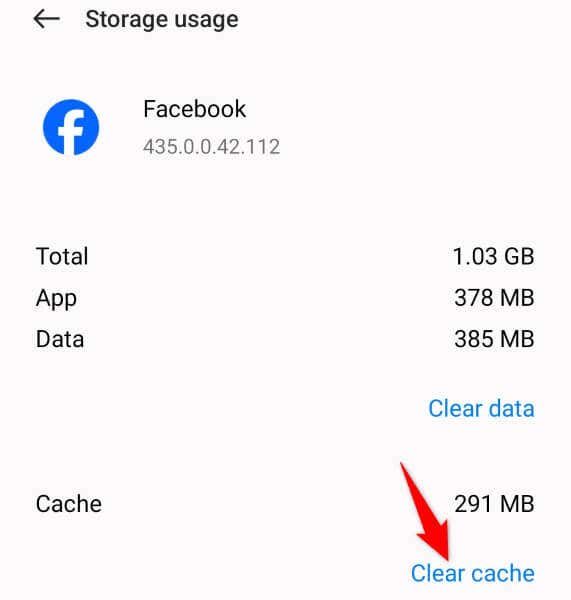 Clear Your Facebook App Cache image