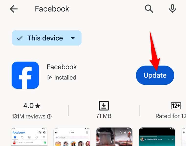Update Facebook on Your iPhone or Android Phone image