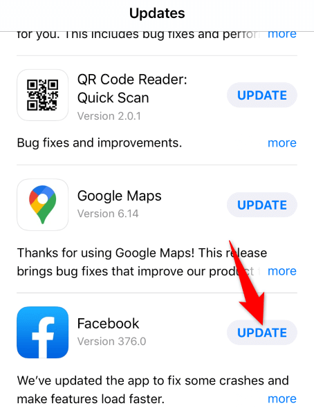Update Facebook on Your iPhone or Android Phone image 2