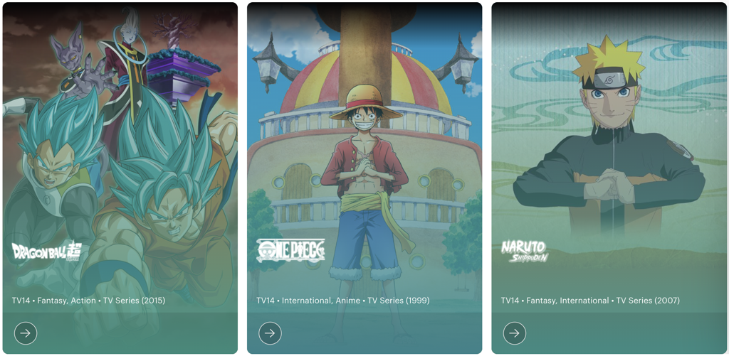 2-hulu - Online Tech Tips Anime titles in Hulu.