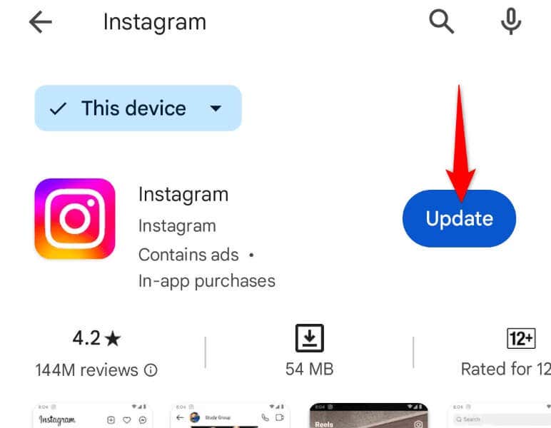 Update Instagram on Your Phone image