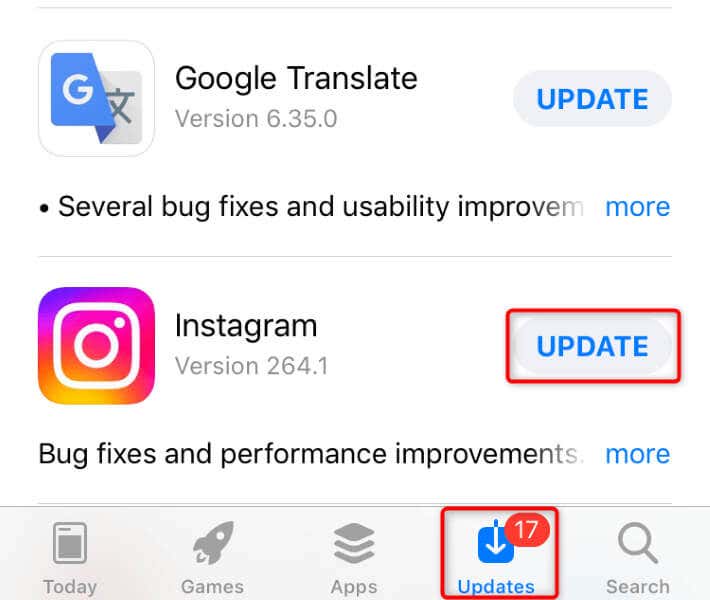 Update Instagram to the Latest Version on Your Phone image 2