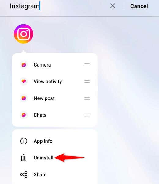 Remove and Reinstall Instagram on Your Phone image