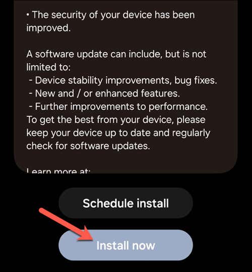 Check for Android System Updates image 3